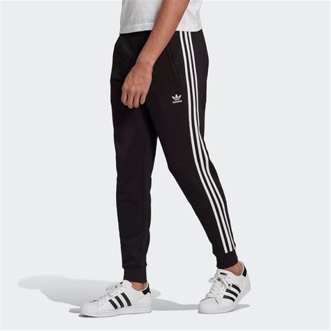 adidas hose schwarz weiße streifen|adidas Adicolor 3.